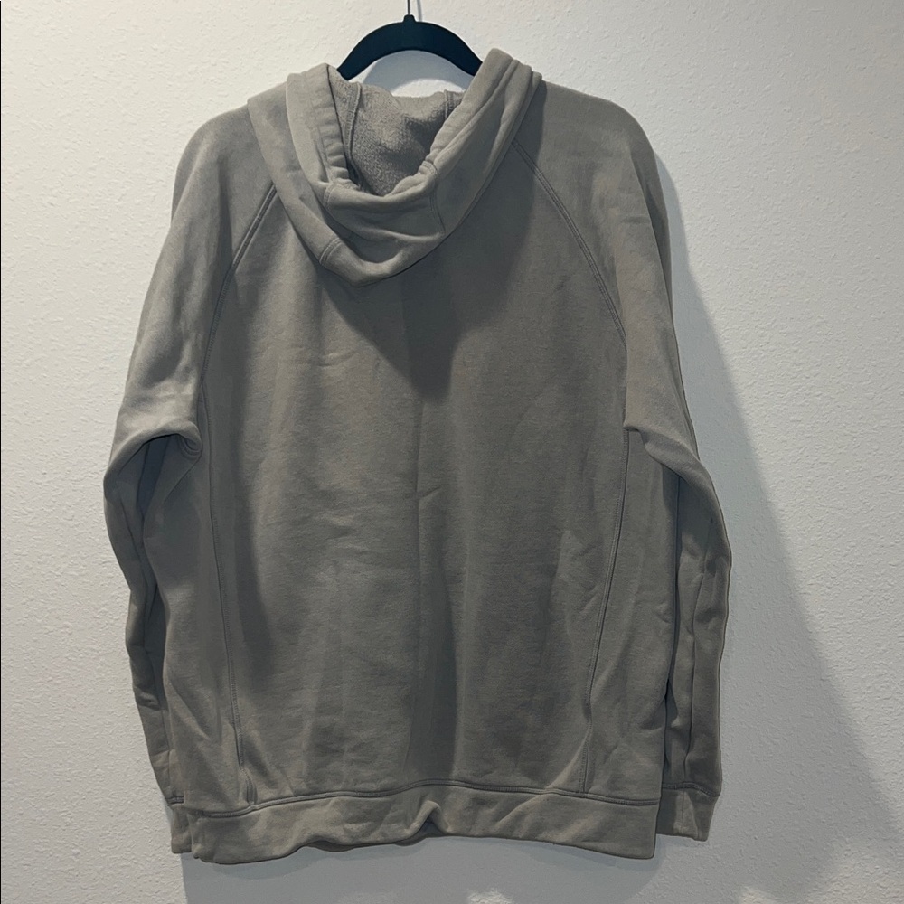 Adidas Men's Light Gray Hoodie - Picture 7 of 8